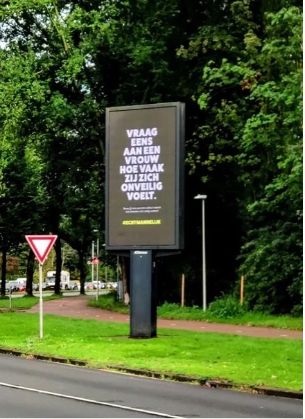 Billboard in Utrecht